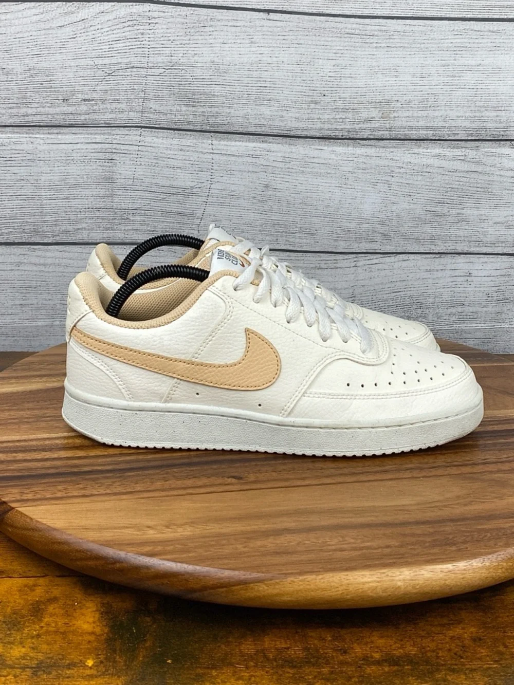 Nike Court Vision Low Next Nature Sail White Sun Club Shoes DH3158-103 Size 9.5